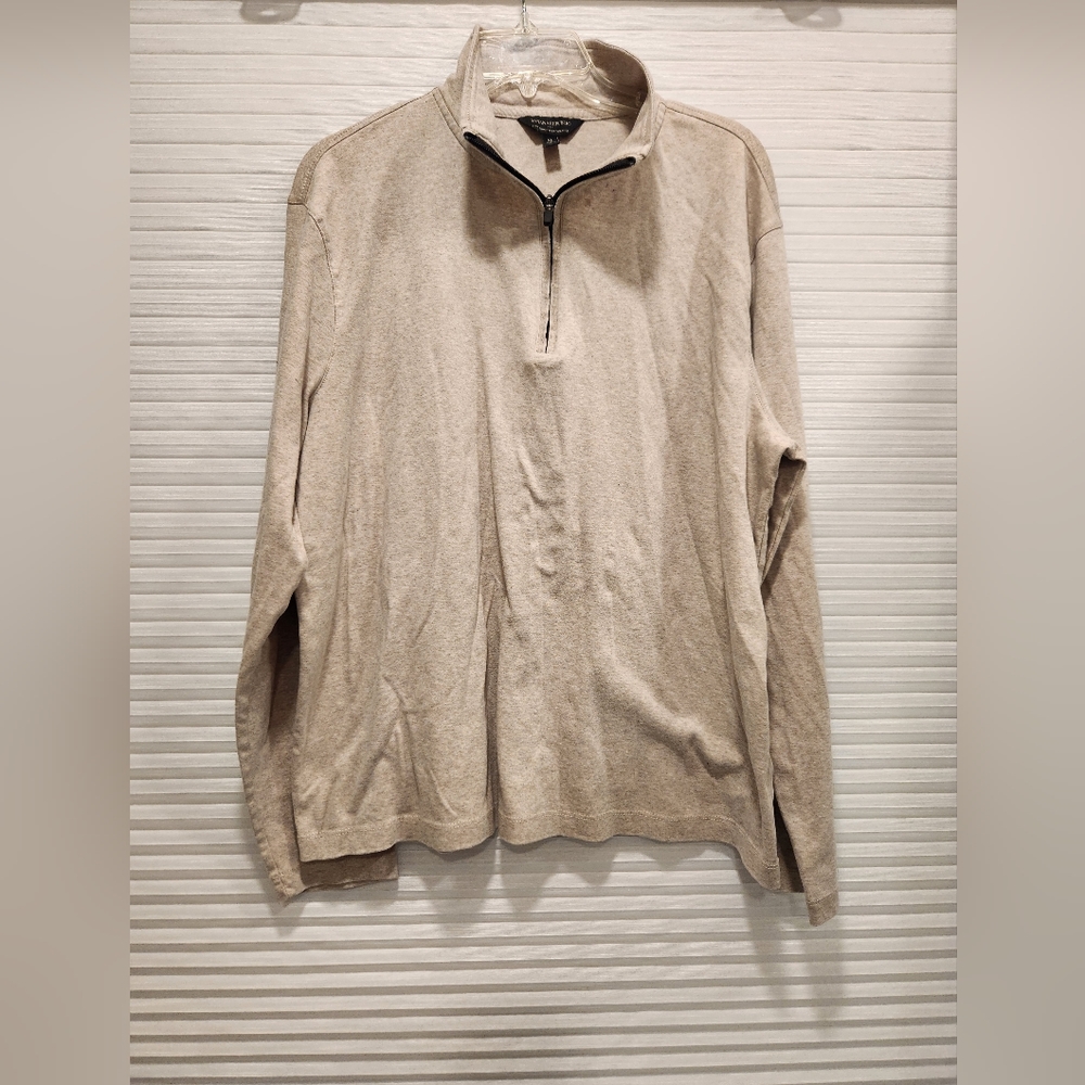Men's Beige Heather Banana Republic Top